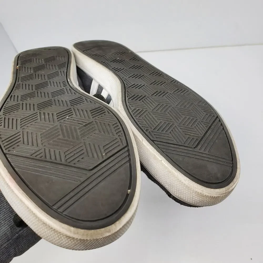 Adidas Courtset Neo Gray Suede Lace Up Low Top Sneakers Size 7.5